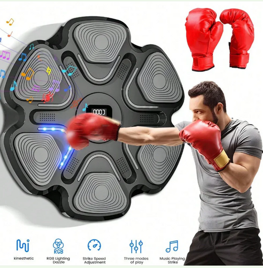 🔥 Dinamik Spor ve Eğlence Ekipmanları 🔥 Müzik Çalan Müzik Boks Makinesi